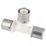 Purmo  Plastic Press-Fit Equal Tee 26mm