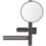 Ideal Standard Alu+ Mirror with Beauty Bar Silk Black 580mm x 146mm x 717mm