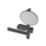 Ideal Standard Alu+ Mirror with Beauty Bar Silk Black 580mm x 146mm x 717mm
