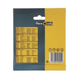 Flexovit  A203F 120 Grit 8-Hole Punched Multi-Material Sanding Discs 115mm 6 Pack