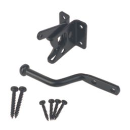 GateMate Gate Catch Black 123mm