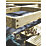 TurboCoach  Hex Flange Self-Drilling Coach Screws M10 x 100mm 50 Pack