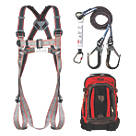 JSP Pioneer Twin Tail Fall Arrest Kit with Lanyard 2m