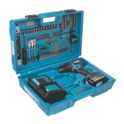Makita DHP490SFX2 18V 1 x 3.0Ah Li-Ion LXT Brushless Cordless Combi Drill & Drill Bit Set
