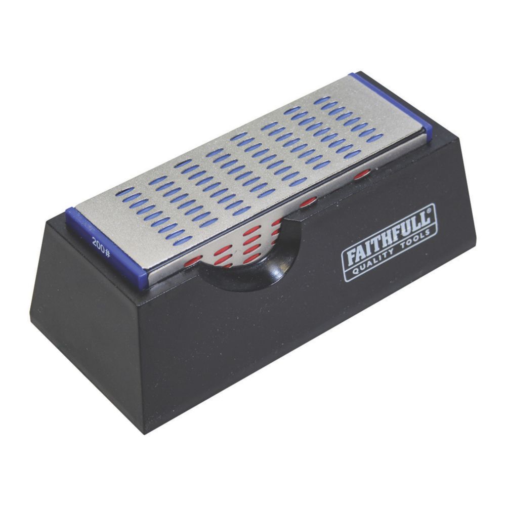 Faithfull Diamond Sharpening Stone Screwfix