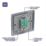British General Nexus Metal 1-Gang Coaxial TV / FM Socket Matt Black with Colour-Matched Inserts