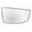 Summit WARG-23B  Driver Side Replacement Dead Angle Mirror Glass with Non-Heated Backing Plate