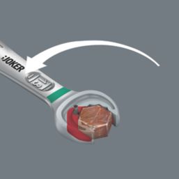 Wera Joker Combination Ratchet Spanner Set with Open-End 11 Pieces