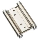 Smith & Locke Polished Chrome  Spring Hinge 100mm x 137mm
