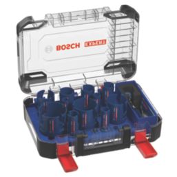 Bosch Expert Construction 11-Saw Multi-Material Holesaw Set