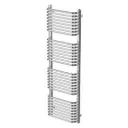 Flomasta U-Shape 1580mm x 500mm 2467BTU Chrome Vertical Designer Radiator