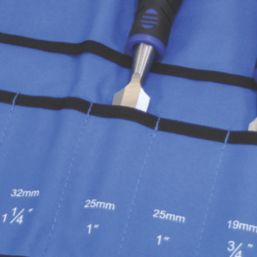 Faithfull 12 Pocket Chisel Storage Roll 12.6"
