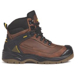 Apache Ranger Size 8  Brown Waterproof Steel Toe Cap Safety Boots
