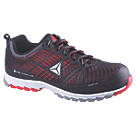 Delta Plus Sportline Metal Free   Safety Trainers Black / Red Size 9