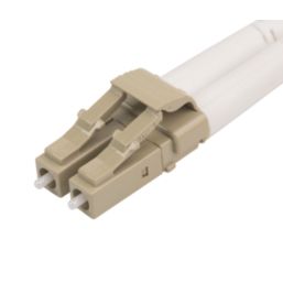 Labgear Duplex Multi Mode Purple LC- LC OM4 LSZH Fibre Optic Cable 5m