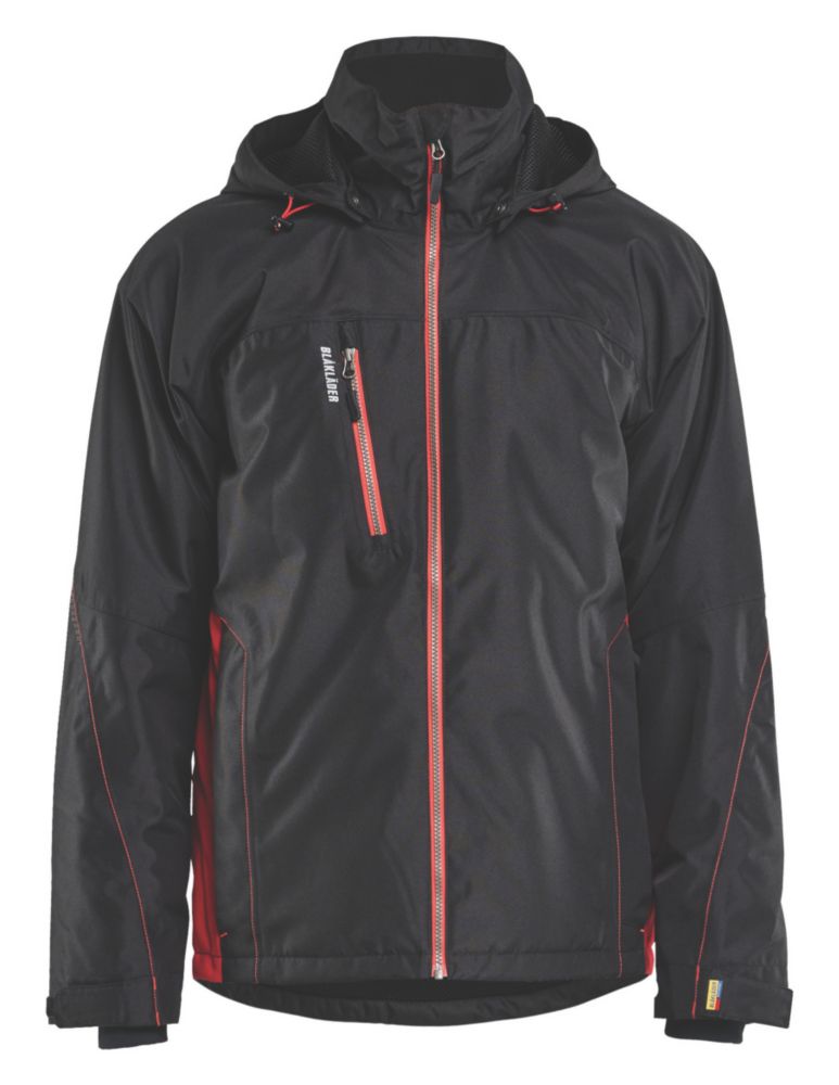 Windproof Water-Resistant Work Jackets Mens Workwear Screwfix