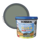 Ronseal Fence Life Plus 9Ltr Sage Shed & Fence Paint