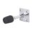 Cylinder Door Stops 64 x 38mm Polished Chrome 5 Pack