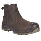 Apache Wabana Metal Free  Safety Dealer Boots Brown Size 10