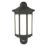 LAP Dunham Outdoor LED Half Wall Light Black 8.5W 580lm