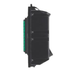 Contactum  Green Neon Power Indicator with Black Inserts 230V