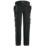 Snickers 6275 Shell Stretch Trousers Black 41" W 32" L