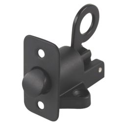 Smith & Locke Fanlight Catch Matt Black 51mm x 43mm