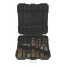 Forge Steel  Multi-Material Drill Bit Set 130 Pieces