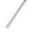 Rothley Chrome-Effect Angle 1m x 15mm x 15mm