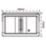 Magnusson Clikstor 2-Door Stackable Tool Chest 20½"