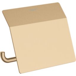 Hansgrohe AddStoris Toilet Roll Holder with Cover Brushed Bronze