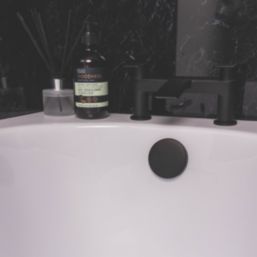 ETAL Bath Waste & Overflow Matt Black