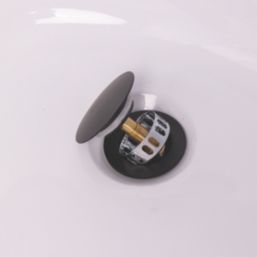 ETAL Bath Waste & Overflow Matt Black