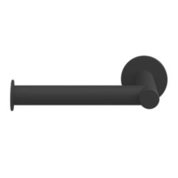 Swirl Caldew Toilet Roll Holder Black