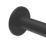 Swirl Caldew Toilet Roll Holder Black