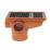 FloPlast Push-Fit Rectangular Grid Rec Hopper 110mm