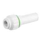 Flomasta  Plastic Push-Fit Reducing Coupler F 10mm x M 15mm