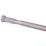 Straight Extendable Shower Curtain Rail Aluminium Chrome 700-1200mm
