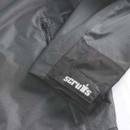 Scruffs Trade  Waterproof Jacket Graphite/Black 2X Large 46" Chest