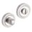 Smith & Locke  Standard Thumbturn Set Chrome / Brushed Nickel 50mm
