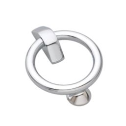 Hardware Solutions Door Knocker Ring Polished Chrome 26mm x 178mm