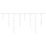 300 LED Indoor & Outdoor Very Warm White Icicle Christmas Lights 20.85m