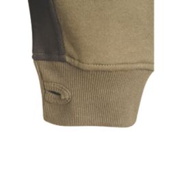 JCB Trade Crew Sweatshirt Olive Small 38-40" Chest