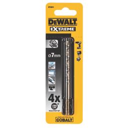 DEWALT Extreme Anti-Slip Shank Metal Drill Bit 7mm x 109mm