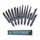 Spyder   Multi-Material Reciprocating Saw Blade Set 14 Pieces