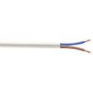 Time 3182Y White 2-Core 1.5mm² Flexible Cable 10m Coil