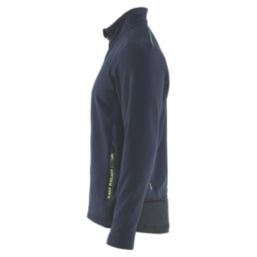 Blaklader  Microfleece Jacket Navy/Yellow Large 41" Chest