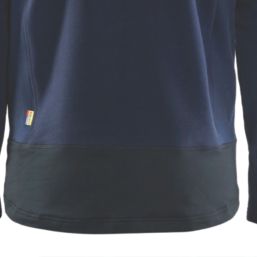 Blaklader  Microfleece Jacket Navy/Yellow Large 41" Chest