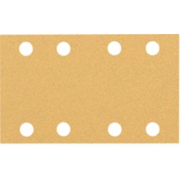 Bosch Expert C470 80 Grit 8-Hole Punched Multi-Material Sanding Sheets 133mm x 80mm 10 Pack