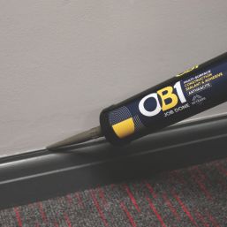 OB1 Multi-Surface Construction Sealant & Adhesive Anthracite 290ml